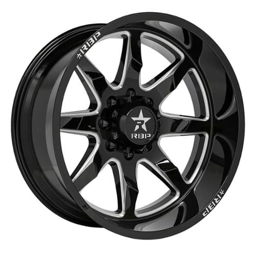RBP Wheel 81R Saharan 18x9 6x139.7 10 ET 108 CB Black Milled (81R-1890-83+10BG)