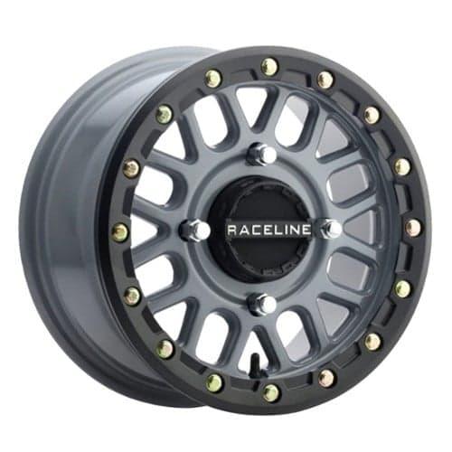 Raceline A93SG Podium Beadlock Stealth Gray True Beadlock (A93SG-47037+10)