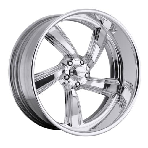 Raceline Explosion 5 22x9 -32 to 63.5 ET 108 CB Polished (RL2229-exp5)