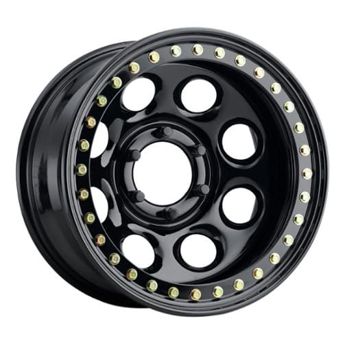 Raceline RT81 Rock 8 Beadlock 17x9.5 8x165.1 -44 ET 130.8 CB Black (RT8179580)