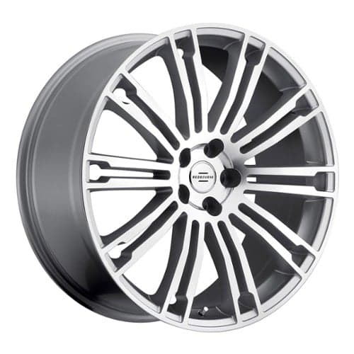 Redbourne Manor 22x9.5 5x120.65 32 ET 72.56 CB Silver with Machine Face (2295RMR325120S72)
