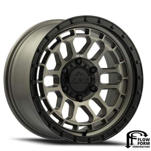 Reika Rambler R35 17x8.5 6x139.7 0 ET 106.1 CB Satin Bronze/Satin Black Ring (R35785006552F)