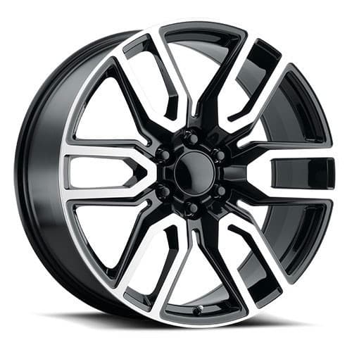 Voxx Replica Denali NHZ Gloss Black Machined Face (NZH290613927GBMF)