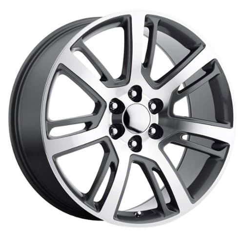 Voxx Replica Escalade Platinum Gunmetal Machined Face (ESV229613931GMF)