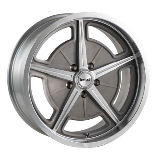 Ridler 605 20x10 5x139.7 0 ET 108 CB Cast W/ Machined Spokes & Lip (605-2185GM)