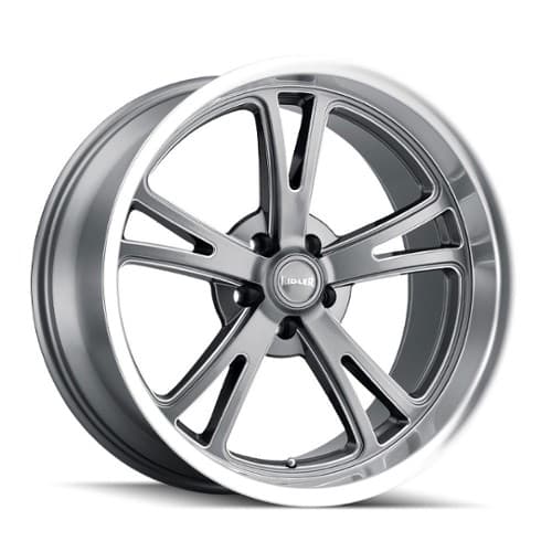 Ridler 606 Gray W/ Milled Spokes & Diamond Lip (606-7761G)