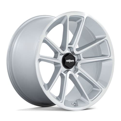 Rotiform R192 BTL Gloss Silver w/Machined Face (R192219011+15)