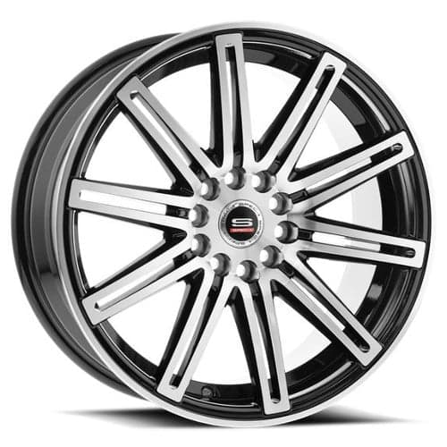 Spec-1 SP-48 18x8 5x114.3 35 ET 73.1 CB Gloss Black Machined (SP4818803835GBM)
