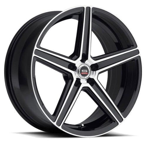 Spec-1 SP-8 19x9.5 5x114.3 38 ET 73.1 CB Gloss Black Machined (SP819954045GBMDT5X114.3)