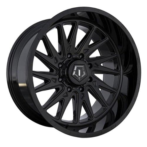 TIS Offroad 547B Black Milled w/ Painted Lip Logo (547B-8906800)