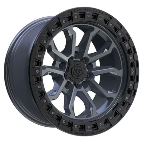 TIS Offroad 556AB 5 Satin Anthracite with Cast Black Bead Ring (556AB-7907313)