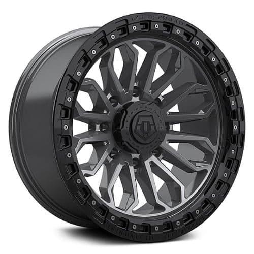 TIS Offroad 556AB 8 Satin Anthracite with Cast Black Bead Ring (556AB-2108120)