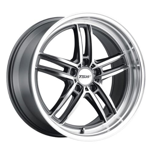 TSW Alloy Suzuka 20x10 5x120 20 ET 76.1 CB Matte Gunmetal (2010SUZ205120G76)