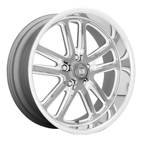 US Mags U130 Bullet Textured Gunmetal With Milled Edges (U13017706140)