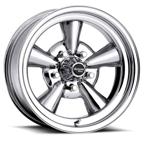 U.S. Wheel Supreme 48 15x6 5x114.3/5x120.65/5x127 -22 ET 81 CB Chrome (48-5609)
