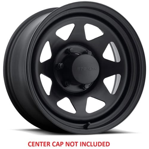 U.S. Wheel 8 Spoke Stealth 704 Matte Black (704-5712)