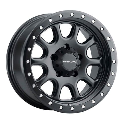 U.S. Wheel Aluminum Stealth 771BL Simulated Beadlock Matte Black (771-88512BL)