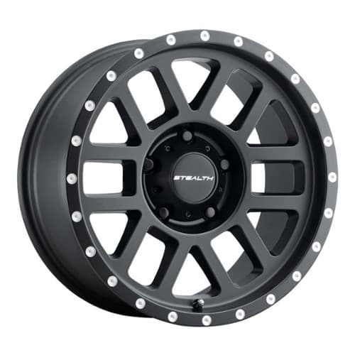 U.S. Wheel Aluminum Stealth (Series 772) Matte Black (772-88550)