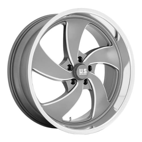 US Mags Desperado 5 - U133 Anthracite & Milled with Diamond Cut Lip (U133208061+01L)