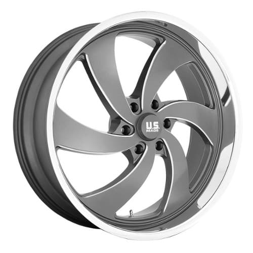US Mags Desperado 6 - U133 Anthracite & Milled with Diamond Cut Lip (U1332080D8+01L)