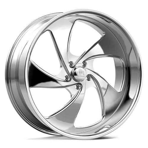 US Mags Initiative 5 UF026 20x9.5 Blank 5 Lug 1 ET 72.56 CB Polished (UF026HX2095PSXXR)