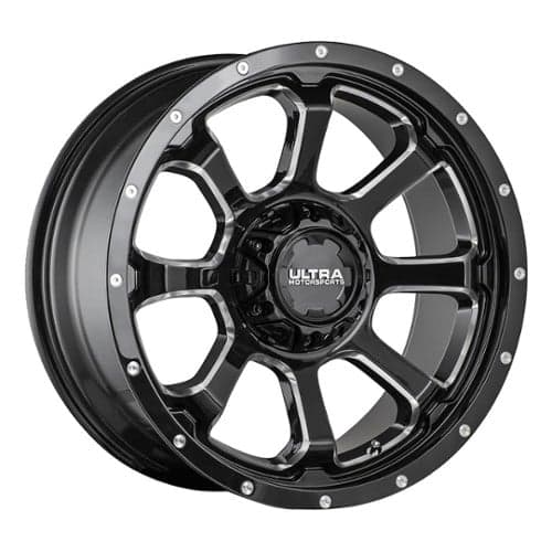 Ultra 219 Nemesis Gloss Black w/ CNC Milled Accents & Clear Coat (219-7880BM+35)