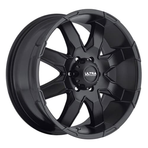 Ultra 225 Phantom 18x9 6x139.7 25 ET 106.1 CB Satin Black & Satin Clear Coat (225-8984SB+25)