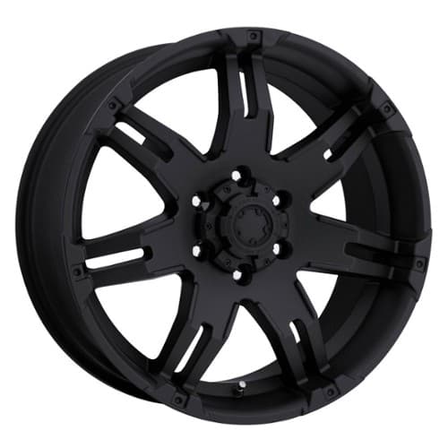 Ultra 238 Gauntlet 18x9 8x165.1 12 ET 125.2 CB Matte Black (238-8982B)