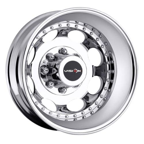 Vision 181 Hauler Duallie Rear 19.5x6.75 8x210 -143 ET 154.2 CB Chrome (181H9679CR)