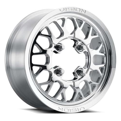 Vision 346 Storm ATV 15x6 6x139.7 50.6 ET 110 CB Polished (346-156655P55)