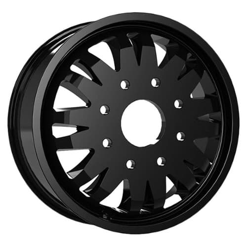 Vision 401 Rival Dually Inner 20x8.25 8x170 110 ET 125.2 CB Satin Black (401H2870SBIRS)