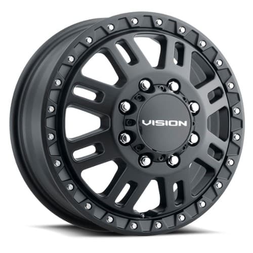 Vision 408 Manx 2 Dually Front Satin Black (408A6681SBF)