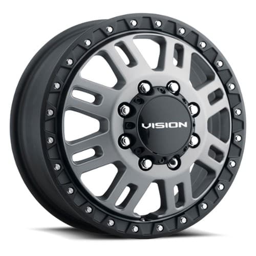 Vision 408 Manx 2 Dually Front Satin Gray (408A6681SGBLF)