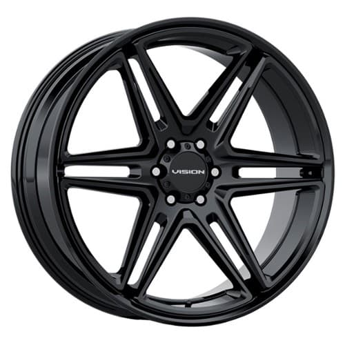 Vision 476 Wedge 20x9 6x135 30 ET 87.1 CB Gloss Black (476-2936GB30)