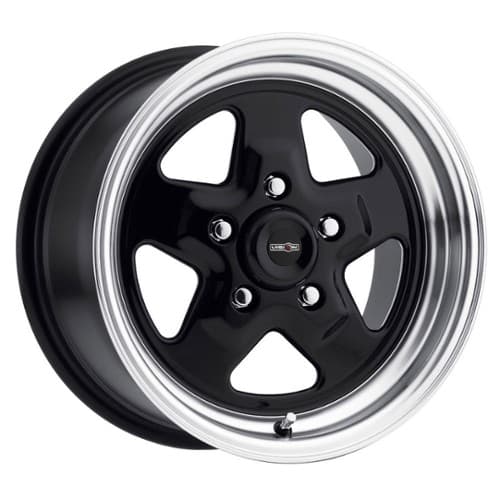 Vision Nitro 15x8 5x127 27 ET 83.1 CB Gloss Black Machined Lip (521H5873B27)