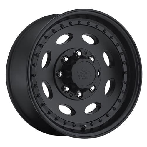 Vision 81 Heavy Hauler 19.5x7.5 8x170 0 ET 125.2 CB Matte Black (81C-9770MB0)