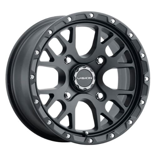 Vision 545 Rocker ATV 15x7 4x156 13 ET 131.1 CB Satin Black (545-157156SB44)