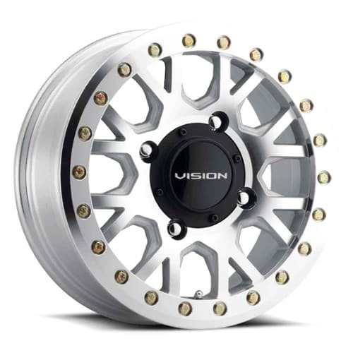 Vision GV8 Beadlock Invader ATV Machined Face Machined Ring/Lip (GV8BL156156ACMF40NCC)