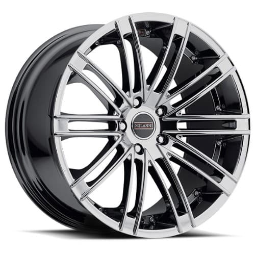Milanni 9032 Khan 22x10.5 5x120 38 ET 72.56 CB Phantom Chrome (9032-22112PC38)