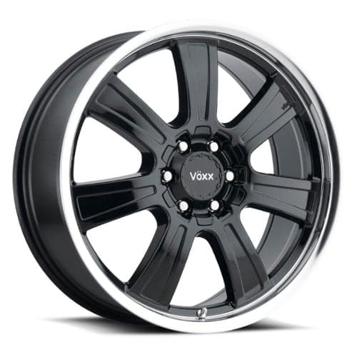 Voxx Turin Gloss Black Mirror Machined Lip (TUR785600239GBL)