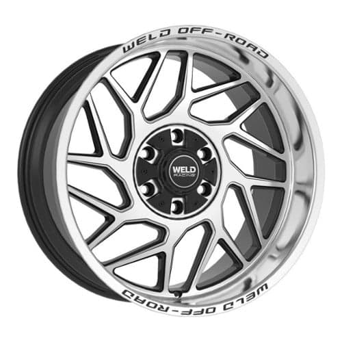 Weld Off-Road Fulcrum W118 Black Machined (W11809057500)