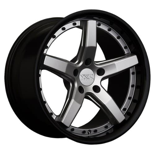 XXR 569 Silver / Gloss Black Lip (569808036)