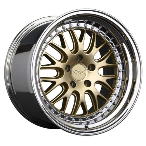 XXR 570 18x9.5 5x120 35 ET 73.1 CB Hyper Gold / Platinum Lip (570891278)