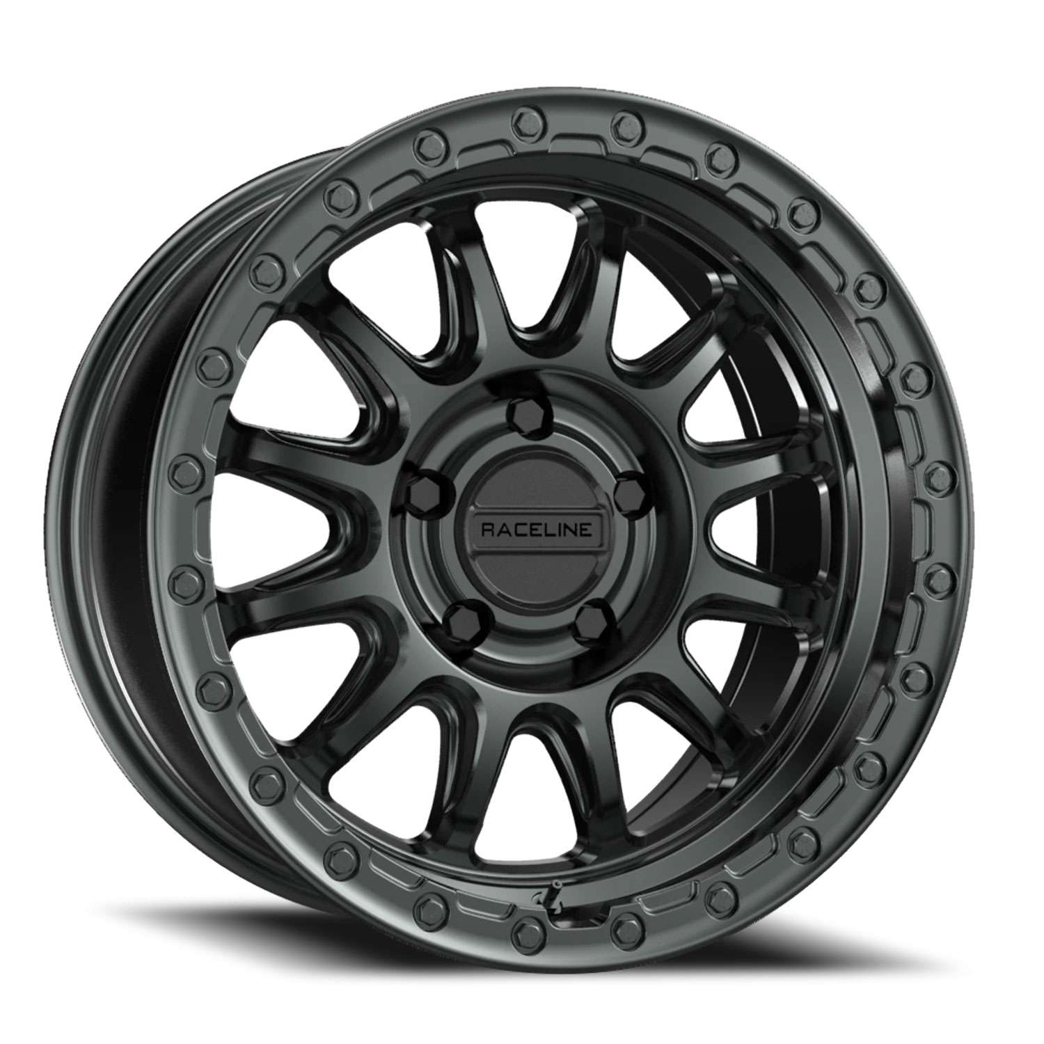 Alpha Rallycross Tires Raceline Alpha 18x8.5 Satin Black - 960B-88560+35