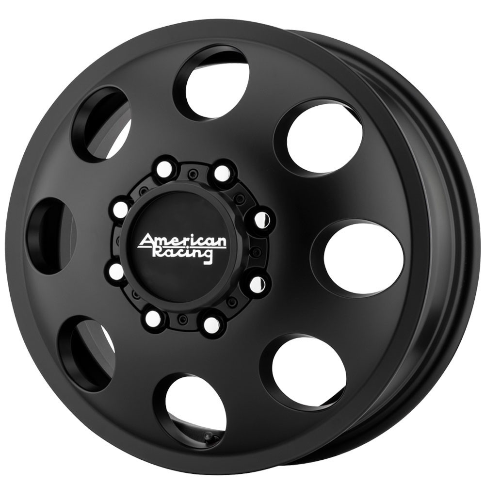 American Racing AR204 Baja Dually (Front) Satin Black