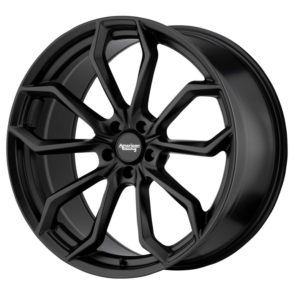 American Racing AR932 Splitter 20x10.5 Satin Black - AR93220512745