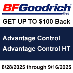 BFGoodrich Tire Rebate
