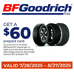 BFGoodrich Tire Rebate