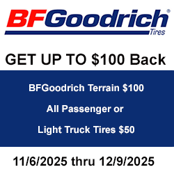BFGoodrich Tire Rebate