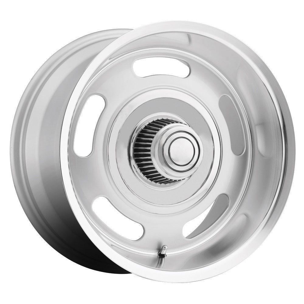 B/G Rod Works Rally 15x7 Silver with Machined Lip - RAL 570-5012-00 SML